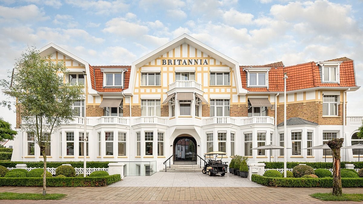 Gevel van Hotel Britannia in Knokke