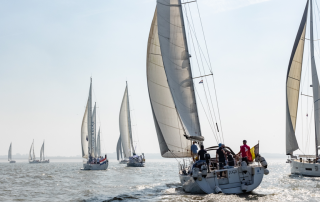 19 Régate en voilier lors d'une activité de teambuilding à Knokke