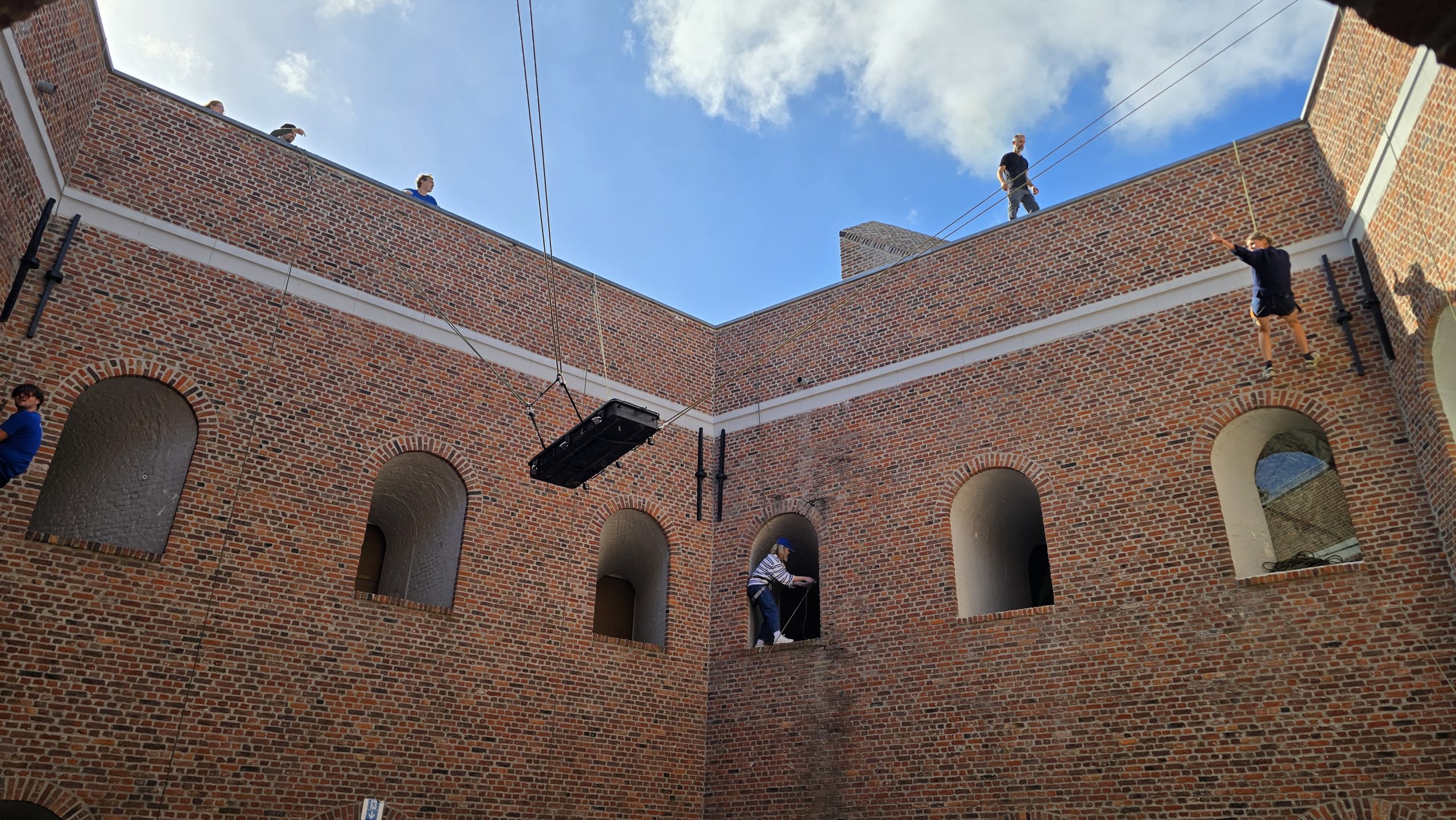 Mission d'équipe au Fort Napoleon à Ostende