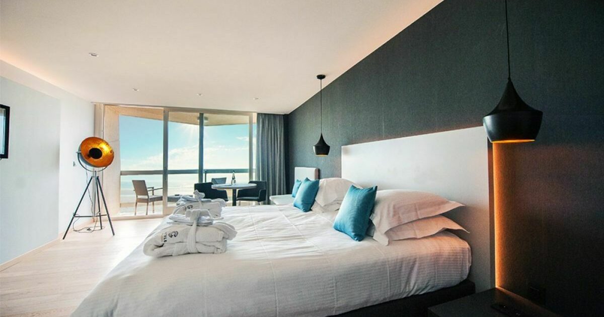 Chambre avec vue sur mer au C-Hotels Andromeda à Ostende